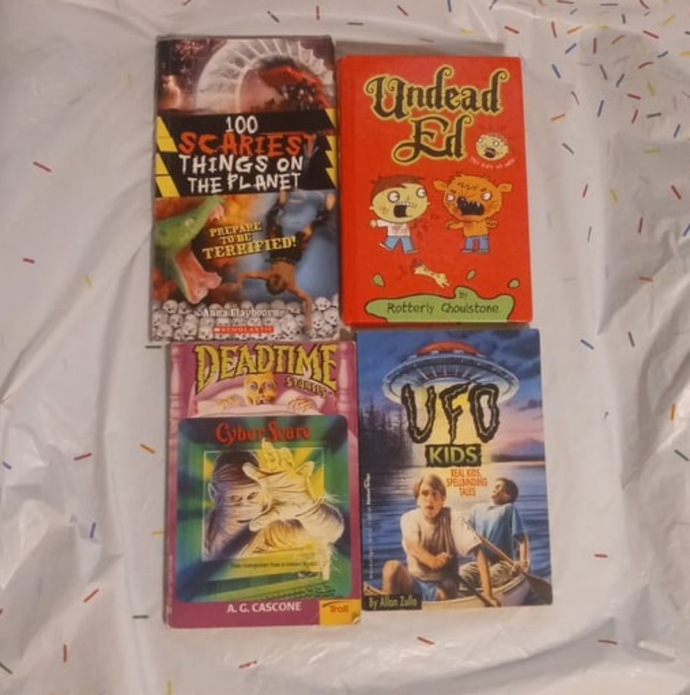 Scary Book Bundle - Spooky Stories For Kids - Four